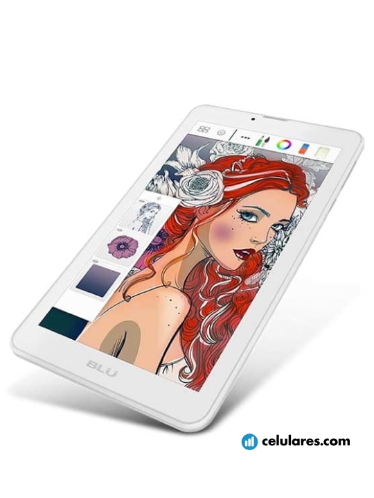  GR panel digitalizador de pantalla táctil para Blu Touchbook M7  P270L 7 pulgadas Phablet Smart Phone PC (blanco) : Celulares y Accesorios