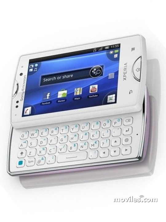 Características detalladas Sony Ericsson Xperia mini pro -   Estados Unidos