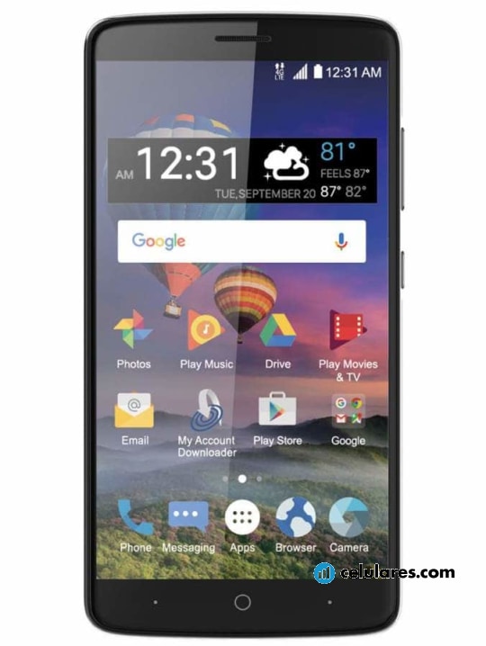 ZTE Max Blue LTE